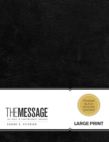 9781617471681: The Message: The Bible in Contemporary Language: Black Leather