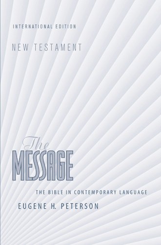 Beispielbild fr NAV: The Message Ministry Edition New Testament International Edition: The Bible in Contemporary Language zum Verkauf von WorldofBooks