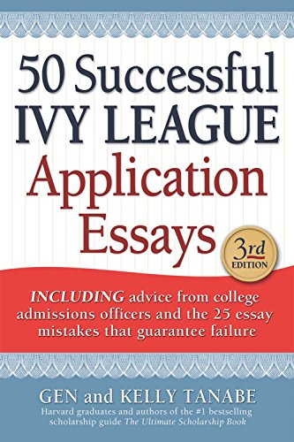 Stock image for 50 Successful Ivy League Application Essays for sale by Wonder Book