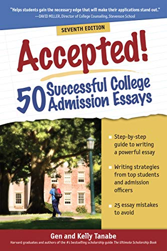 9781617601576: Accepted! 50 Successful College Admission Essays