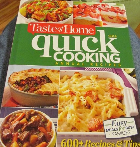 Beispielbild fr 2014 Quick Cooking Annual Recipes zum Verkauf von Better World Books