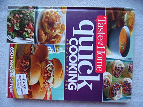 Beispielbild fr Taste of Home Quick Cooking Annual Recipes zum Verkauf von Better World Books