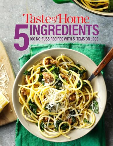 9781617657214: Taste of Home 5 Ingredient: 101 No-fuss Recipes With 5 or Fewer Items (Toh Mini Binder)