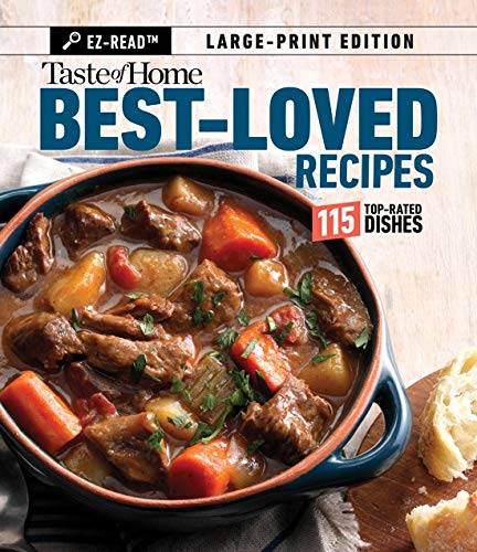 Stock image for Taste of Home EZ ReadT Best Loved Recipes for sale by Wonder Book