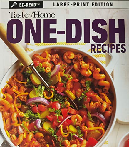 Beispielbild fr Taste of Home One-Dish Recipes (Large print edition) zum Verkauf von Better World Books