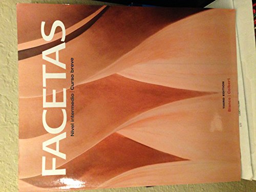 Stock image for Facetas, 3rd Edition for sale by BookHolders