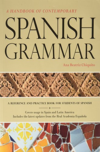 Stock image for Handbook of Contemporary Spanish Grammar Student Edition w/ Supersite Code for sale by ThriftBooks-Atlanta
