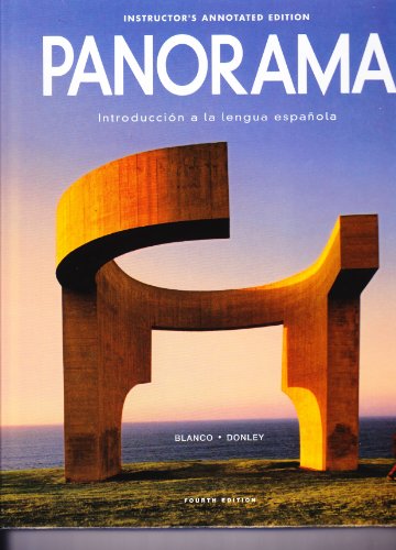 Stock image for Panorama:Intro.>instrs.Anno ; 9781617677090 ; 1617677094 for sale by APlus Textbooks