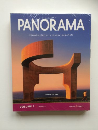 9781617678028: Panorama, 4th Edition, Student Edition Vol 1. (Lessons 1-8) and Supersite Code