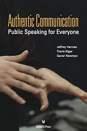 Imagen de archivo de Authentic Communication: Public Speaking for Everyone a la venta por ThriftBooks-Dallas