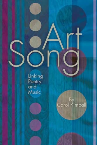 Stock image for Art Song: Linking Poetry and Music for sale by HPB-Red