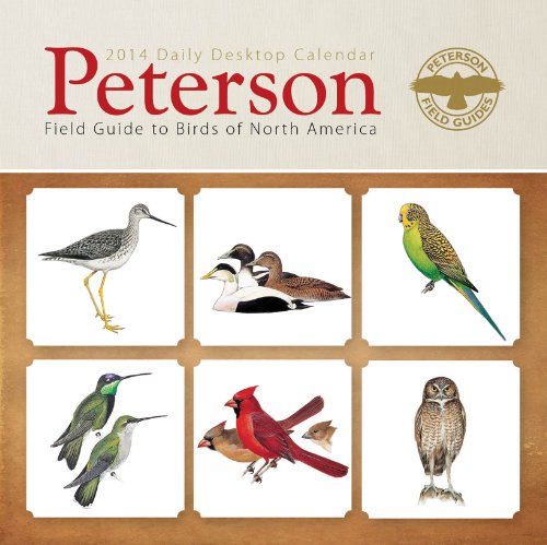 9781617769269: 2014 Peterson Field Guide to Birds of North America Box Calendar