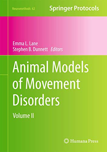 Stock image for Animal Models of Movement Disorders: Volume II (Neuromethods, 62) for sale by Lucky's Textbooks