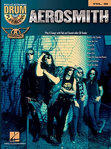 9781617803215: Aerosmith Drum Play-Along Volume 26 Book/Online Audio (Drum Play-along, 26)