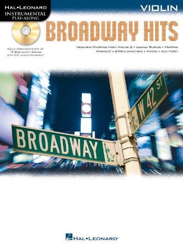 Broadway Hits: Instrumental Play-Along for Violin (Hal Leonard Instrumental Play-along) (9781617807664) by Hal Leonard Corp.