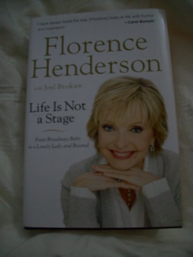 Imagen de archivo de Florence Henderson Life Is Not a Stage Large Print a la venta por ThriftBooks-Dallas