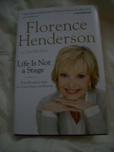 Stock image for Florence Henderson Life Is Not a Stage Large Print for sale by ThriftBooks-Dallas