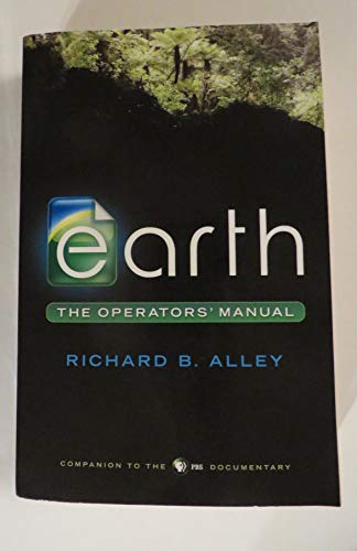 Beispielbild fr Earth: The Operator's Manual zum Verkauf von Better World Books