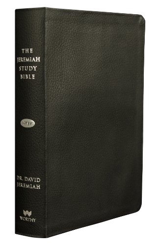 9781617952777: Jeremiah Study Bible-NKJV: New King James Version, Black, Genuine Leather
