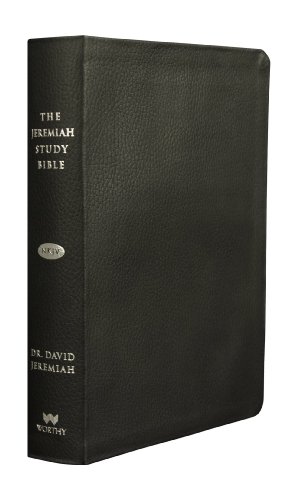 Beispielbild fr The Jeremiah Study Bible, NKJV: Genuine Black Leather: What It Says. What It Means. What It Means For You. zum Verkauf von Goodwill of Colorado