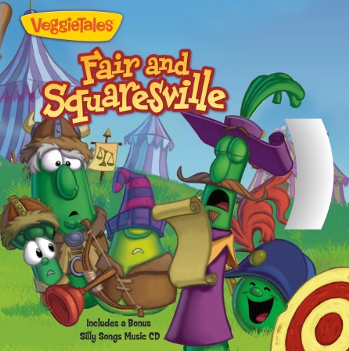 Stock image for Fair and Squaresville: Story Book with Silly Songs Music CD (Veggietales) for sale by ZBK Books
