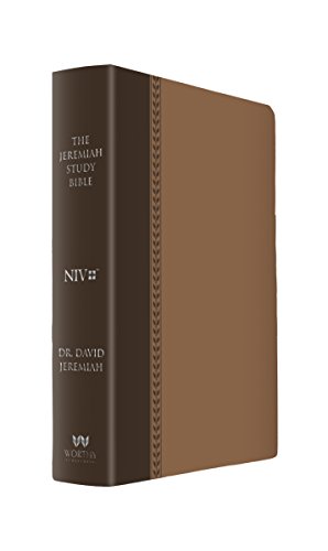 9781617958106: The Jeremiah Study Bible, NIV: (Brown W/ Burnished Edges) Leatherluxe(r): What It Says. What It Means. What It Means for You.