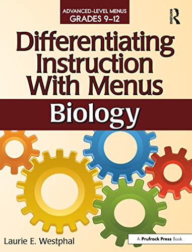 Beispielbild fr Differentiating Instruction With Menus: Biology (Grades 9-12) zum Verkauf von BooksRun