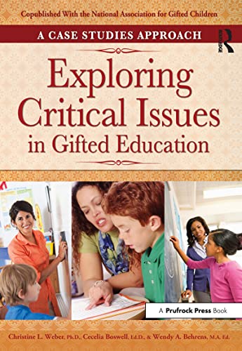 Beispielbild fr Exploring Critical Issues in Gifted Education : A Case Studies Approach zum Verkauf von Better World Books