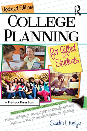 Beispielbild fr College Planning for Gifted Students : Choosing and Getting into the Right College zum Verkauf von Better World Books