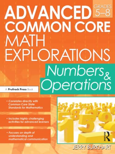 9781618212634: Advanced Common Core Math Explorations
