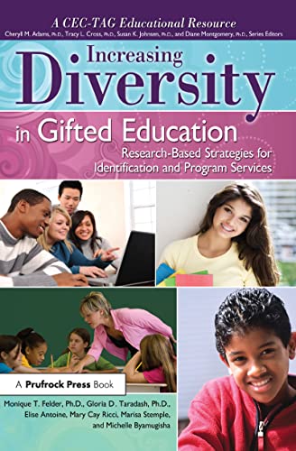 Beispielbild fr Increasing Diversity in Gifted Education: Research-Based Strategies for Identification and Program Services (A CEC-TAG Educational Resource) zum Verkauf von Chiron Media