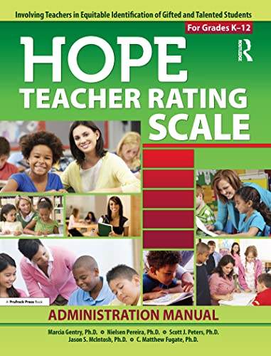 Beispielbild fr Hope Teacher Rating Scale Kit zum Verkauf von GreatBookPrices