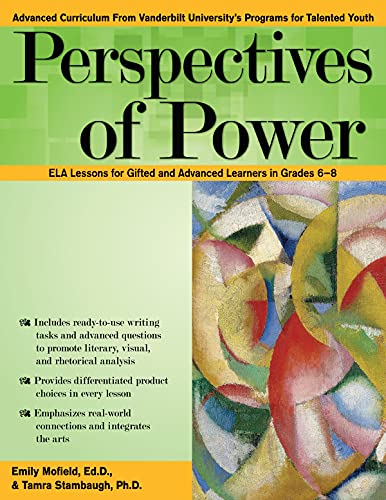 9781618214935: Perspectives of Power: ELA Lessons for Gifted and Advanced Learners in Grades 6–8