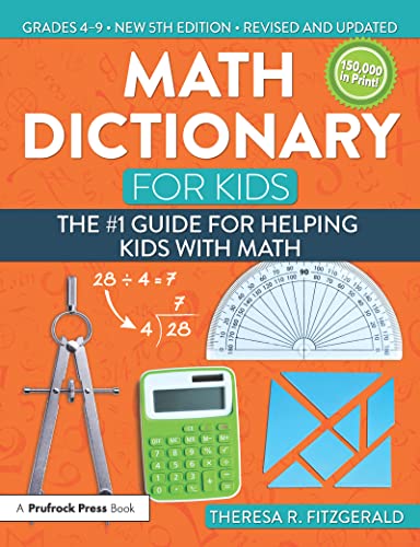 Beispielbild fr Math Dictionary for Kids : The #1 Guide for Helping Kids with Math zum Verkauf von Better World Books
