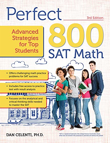 Stock image for Perfect 800 - SAT Math : Advanced Strategies for Top Students for sale by Better World Books