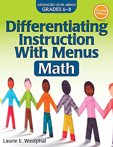 Beispielbild fr Differentiating Instruction With Menus: Math (Grades 6-8) zum Verkauf von Books From California