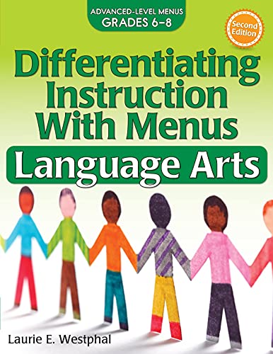 Beispielbild fr Differentiating Instruction With Menus: Language Arts (Grades 6-8) zum Verkauf von BooksRun
