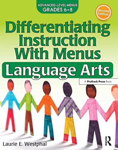 Stock image for Differentiating Instruction With Menus: Language Arts (Grades 6-8) for sale by BooksRun