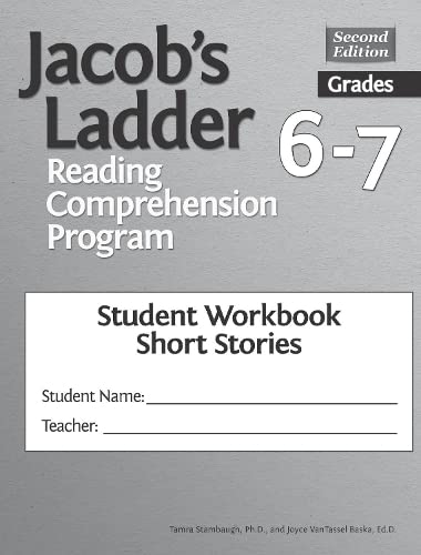 9781618219428: Jacob's Ladder Reading Comprehension Program: Grades 6-7, Student Workbooks, Short Stories (Set of 5)