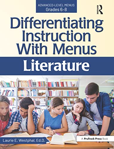 Stock image for Differentiating Instruction With Menus: Literature (Grades 6-8) for sale by Chiron Media