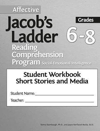 Beispielbild fr Affective Jacob's Ladder Reading Comprehension Program: Grades 6-8, Student Workbooks, Short Stories and Media (Set of 5) zum Verkauf von Books From California