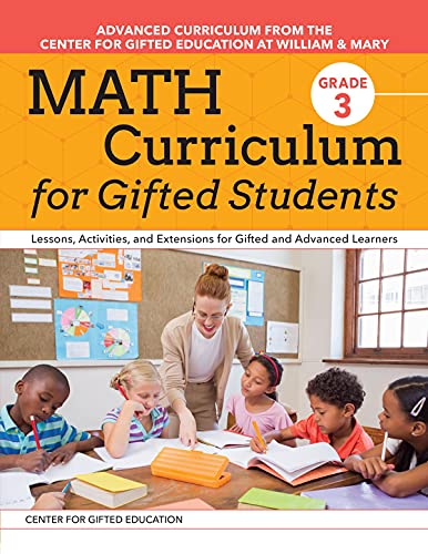 Beispielbild fr Math Curriculum for Gifted Students: Lessons, Activities, and Extensions for Gifted and Advanced Learners: Grade 3 zum Verkauf von Books From California