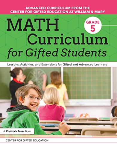 Beispielbild fr Math Curriculum for Gifted Students: Lessons, Activities, and Extensions for Gifted and Advanced Learners: Grade 5 zum Verkauf von Books From California