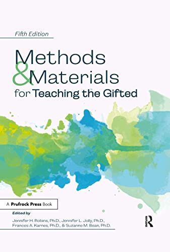 Beispielbild fr Methods and Materials for Teaching the Gifted zum Verkauf von BooksRun