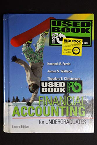 Imagen de archivo de Financial Accounting for Undergraduates a la venta por Better World Books