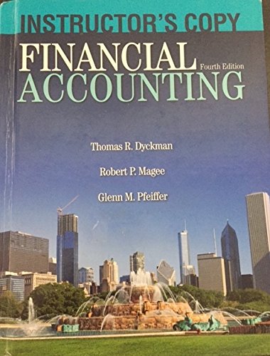 Stock image for Financial Accounting : Instructor Edition for sale by Better World Books