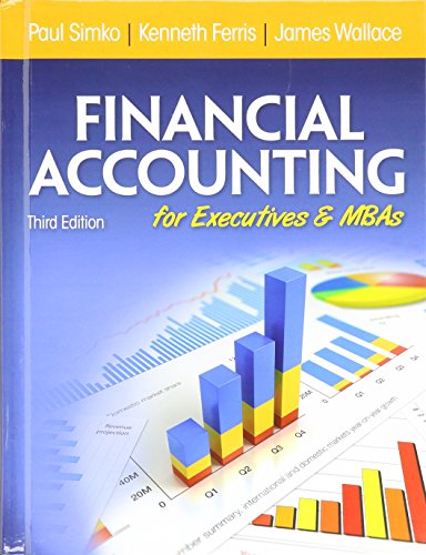 Beispielbild fr Financial Accounting for Executives and MBAs by Paul J. Simko (2013-05-04) zum Verkauf von BooksRun