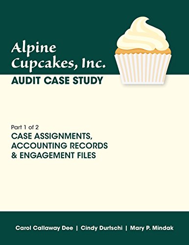 Beispielbild fr Alpine Cupcakes Audit Case zum Verkauf von BooksRun