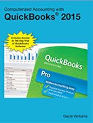 Imagen de archivo de Computerized Accounting with QuickBooks 2015 a la venta por Better World Books