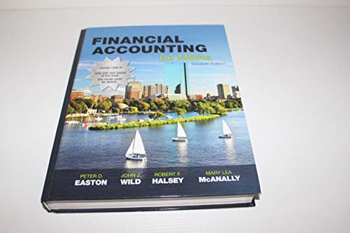 Beispielbild fr Financial Accounting for MBAs zum Verkauf von Better World Books